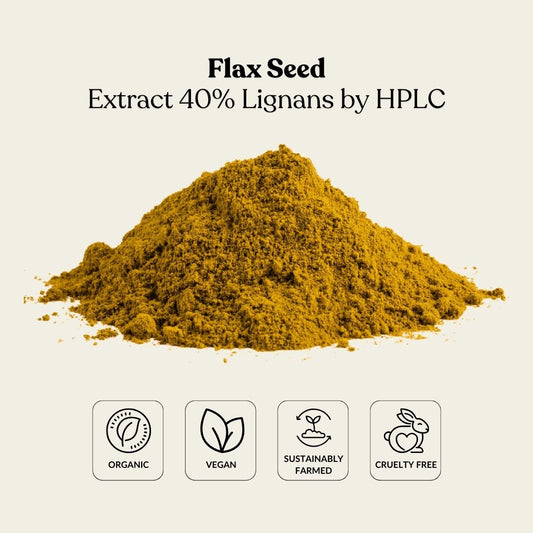 Flax Seed Extract 40% Lignans by HPLC