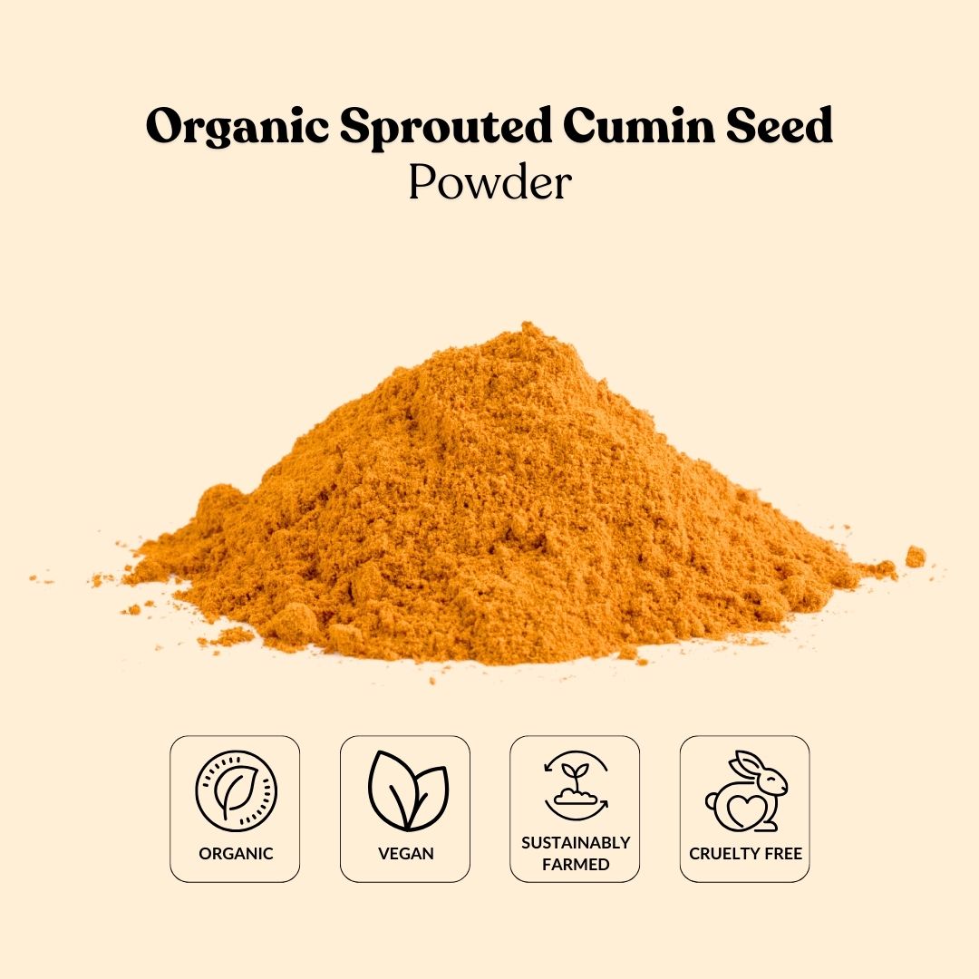 Organic Sprouted Cumin Seed Powder