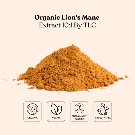 Organic Lion's Mane Extract 10:1 By TLC