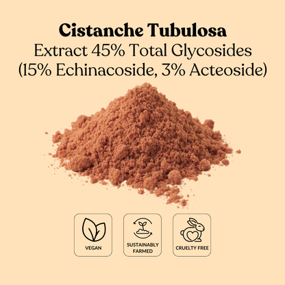 Cistanche Tubulosa Extract 45% Total Glycosides (15% Echinacoside, 3% Acteoside)