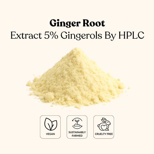 Ginger Root Extract 5% Gingerols By HPLC