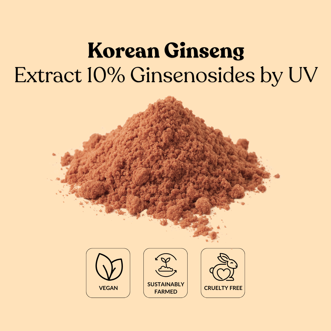 Korean Ginseng Extract 10% Ginsenosides by UV