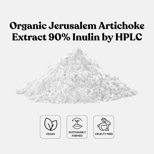 Organic Jerusalem Artichoke Extract 90% Inulin by HPLC