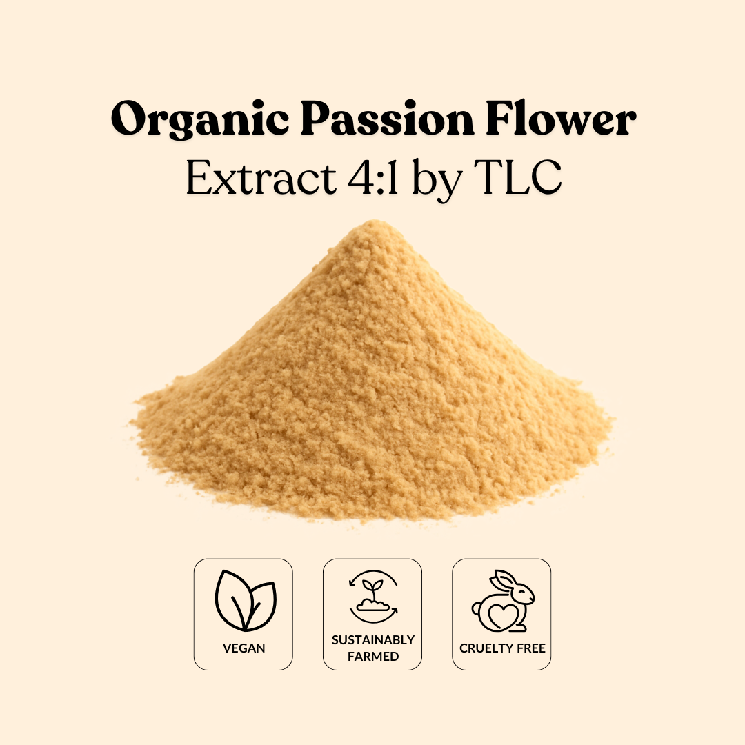Organic Passion Flower Extract 4:1 by TLC – Total Ingredients