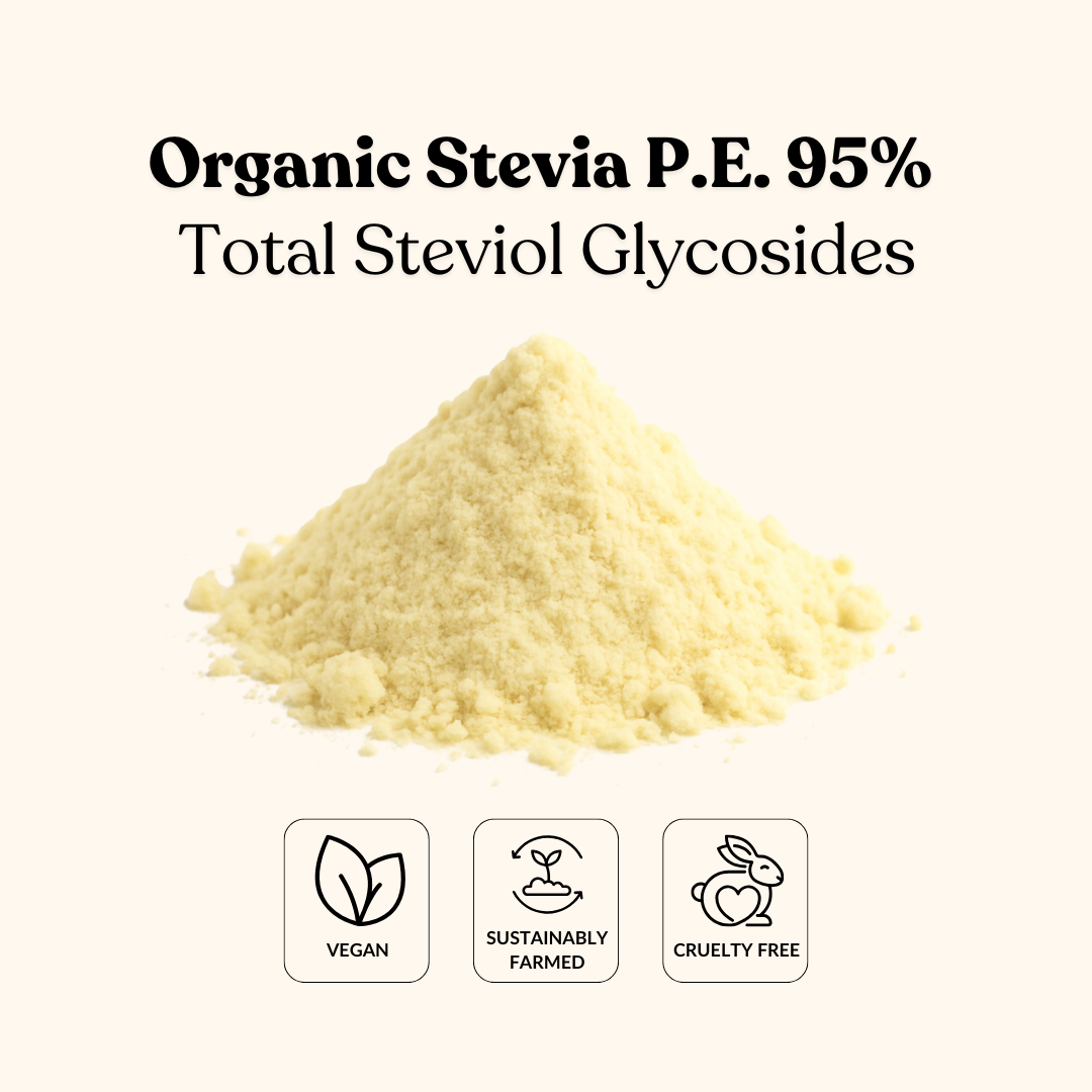 Organic Stevia P.E. 95% Total Steviol Glycosides