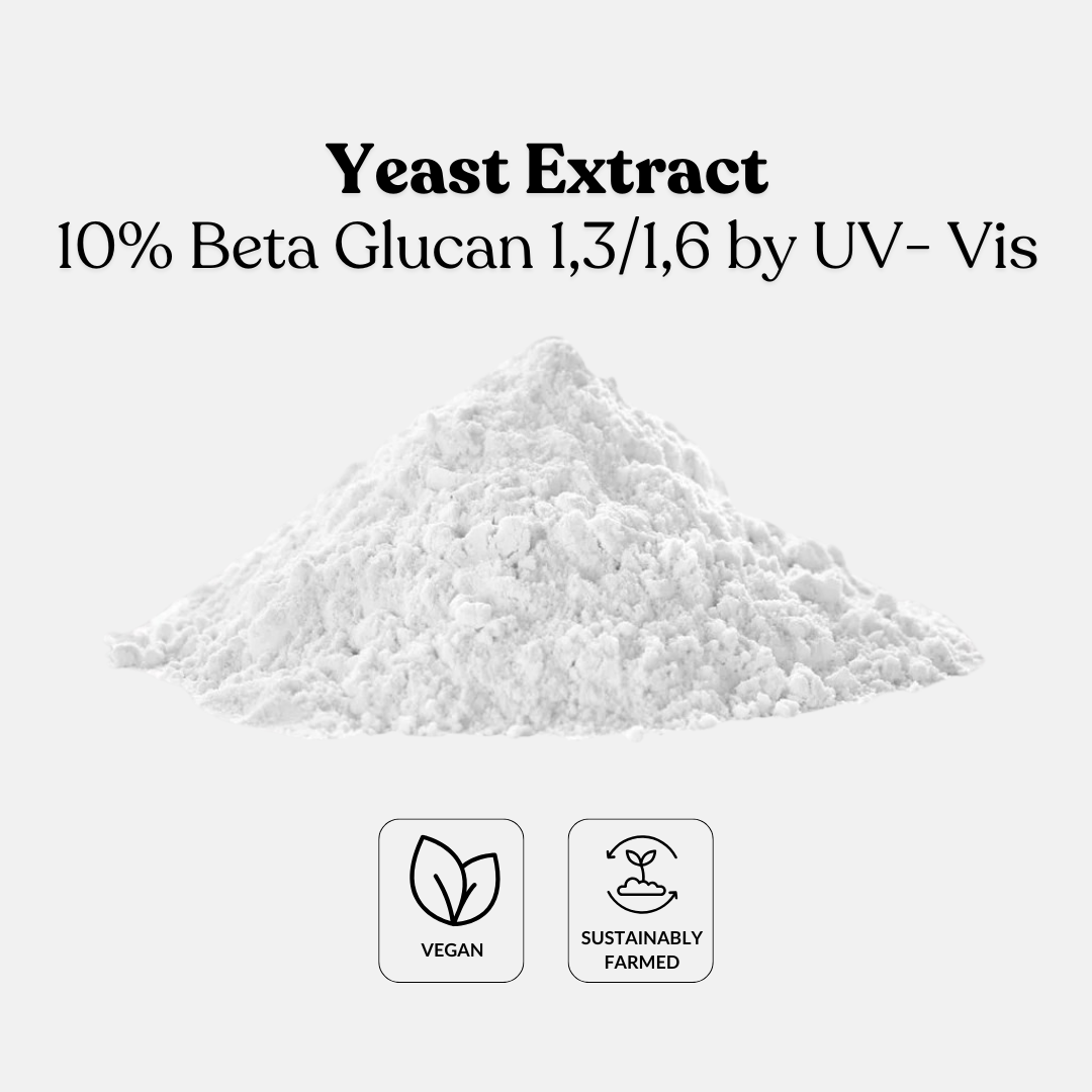 Yeast Extract 10% Beta Glucan 1,3/1,6 by UV- Vis