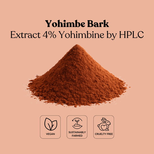 Yohimbe Bark Extract 4% Yohimbine by HPLC