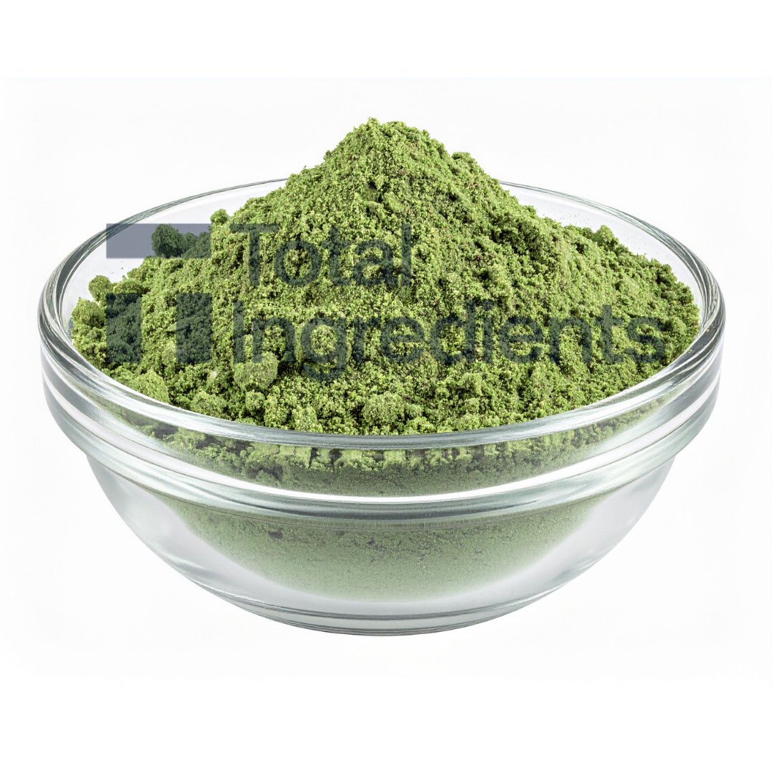 fine green powder